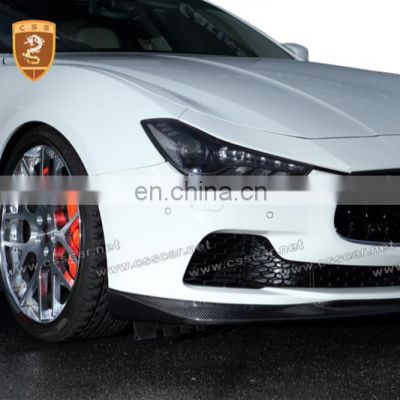 Leap style small body kit for maserati ghibli in carbon fiber