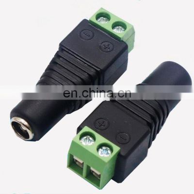 DC Power Cable Female Plug Connector Adapter Jack 5.5*2.1mm to connection led strip