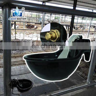 Stainless Steel Enamel Cattle Drinking Water Bowl for Cow Sheep Goat Horse photo-3
