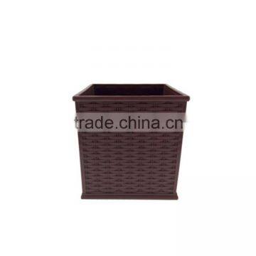 Square sha[e Cheap Plastic Flower Pot