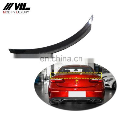 Carbon Fiber Rear Spoiler for Mercedes Benz E Class C238 2017-2019 Coupe 2-Door