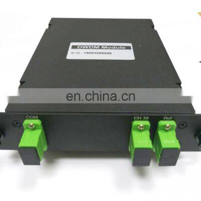 1-channel  DWDM OADM 1 fiber in/2 fiber out Add/Drop LGX box/100 GHz Rollball