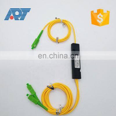 High Quality FTTH 2 Way Optic Fbt Splitter 75/25 Unbalanced Fiber Coupler Without Connector photo-2
