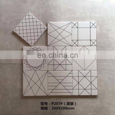 Colorful 200x200mm Decor Ceramic Special Floor and Wall Tile photo-3