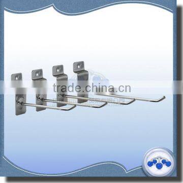 metal slatwall panel display hook in 4mm wire diameter