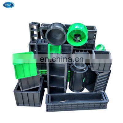 High Quality China Plastic Concrete Block Testing Moulds/Mold For Sale