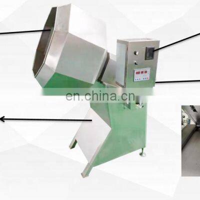 Approved With CE ISO Snack Seasoning Flavor Mixing Machine/ Octagon Seasoning Machine Flavoring Mixer Machine photo-3