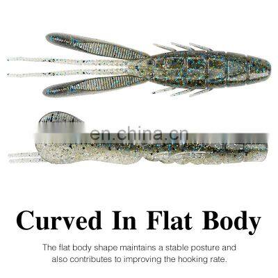 New Design Fishing Bait Smart Artificial Soft Lures Simulation Lure Soft Swim Bait Crayfish Shrimp Soft Bait photo-5