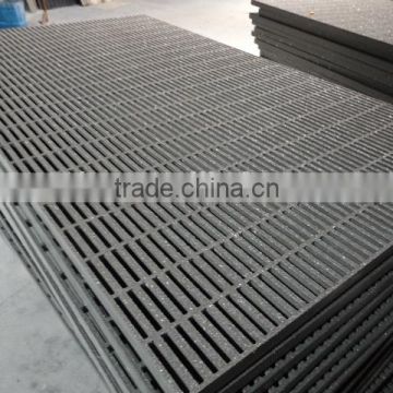 GRP/FRP ASTM-84 off-shore Plastic anti-corrosion moltruded walkway grating/sheet with anti-slippery gritted surface