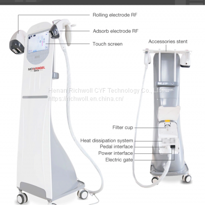 Vacuum Cavitation Roller RF LED cellulite removal body sculpting shaping Roller Velaslim Machine Contouring