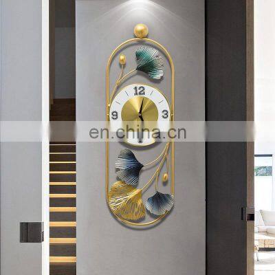 Wall Clock Gold Design Wholesale Cheap Nordic Big Watch Metal Large Digital Home Decor Metal Luxury Modern Decorative Wall Clock