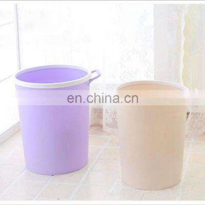 Household Good Quality Dust Bin Colorful Plastic Open Top Waste Bin Kitchen Easy to Use Plastic Cost-effective Dust Bin photo-2