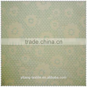 Jacquard chrysanthemum pattern fabric