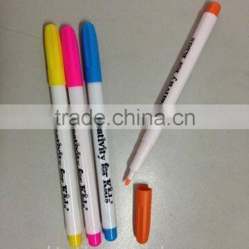 Permanent textile fabric marker for kids