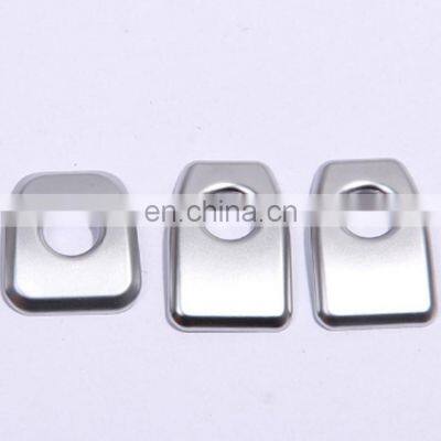 4Pcs ABS Chrome Auto Door Lock Knob Cover Trim Stickers For BMW X5 f15 For X6 f16 Car Styling Accessories