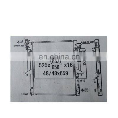 Vacuum Brazed Aluminium Radiator Assembly for Mitsubishi Triton L200 Pajero Sport MN135119