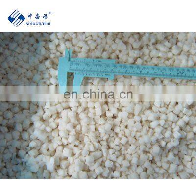 BRC A Approved IQF Vegetable 10x10mm Frozen Dices Water Chestnut for Dumpling From Sinocharm photo-3
