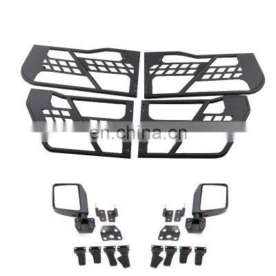 Maiker factory auto parts for Jeep Wrangler JK half door, front tube doors pair for Jeep JK 2 doors