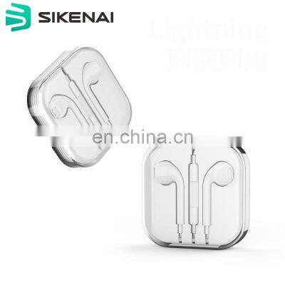 Sikenai 2020 Headset Hands Free Microphone 3.5 mm Wired Earphone for Mobile Phone