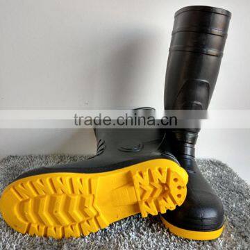 2015 CEspecial purpose heavy duty safety PVC gum boots rain boot