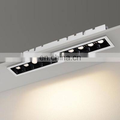 New Design Aluminum Indoor IP20 10watt 20watt 30watt SMD Recessed LED Grille Lamp photo-2