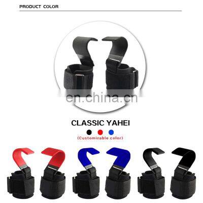 Heavy Duty Lifting Wrist Straps Deadlift Straps Weight Lifting Exercise Gym Weightlifting Powerlifting Hook photo-4