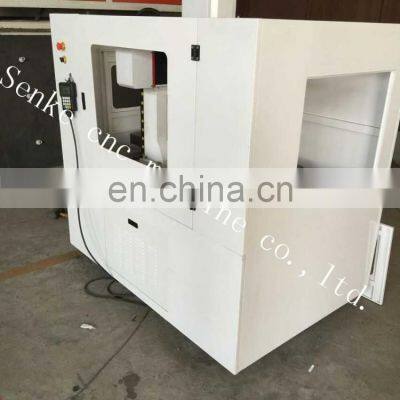 SKM-4040 Small Metal Cnc Router Coin Engraving Machine With Dust Cover photo-2