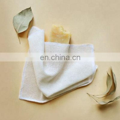 100%  Reusable Raw Silk Ayuervedic Dry Massage Exfoliating Face Cloth Hand Towel, Face Towel