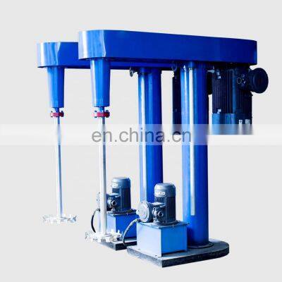 Electric Lifting Batch High Speed Disperser ABB Motor Chemicals Dye Dispersion Mixer SUS316L High Shear Disperser for Ink photo-2