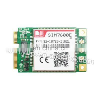 SIMCOM SIM7600E-H Mini PCIe 4G Module, LTE Module Cat.4 Mini PCIe Form Factor, SIM7600A/SA/J Available