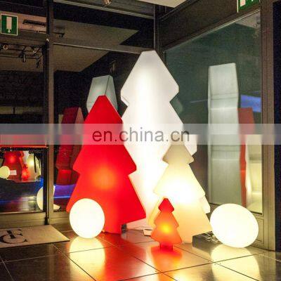 smart patio landscape decorative modelling solar waterproof outdoor color changing led light up ball  star tree holiday lighting