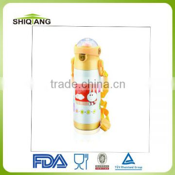 high quality bullet type outer plast thermos with Condole belt BL-1042