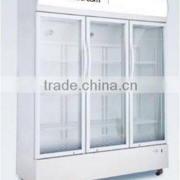 Supermarket Glass Display Cooler /galley Refrigerator photo-2