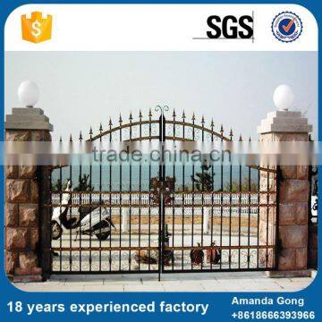 Dependable Performance Front Wrought Iron Gate Design For Home House