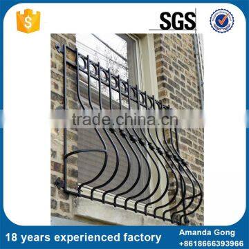 House Decor Euopean Common Design Wrought Iron Window Grill Quality Choice photo-3