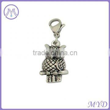 Metal dangle beads fit bracelet pendant charms