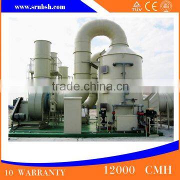 Eco Friendly Scrubber System FRP Purification Tower Tail Gas Absorption Tower Environment Protection Tower