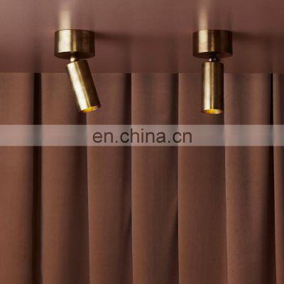 Minimalist Modern Copper Lamp Studio Company LED Ceiling Lamp Rotatable Spotlight Cylindrical Lighting CYLINDER