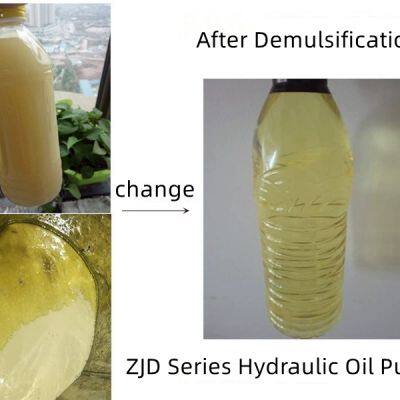 Waste Hydraulic Oil Decoloring System Decolorization Machine