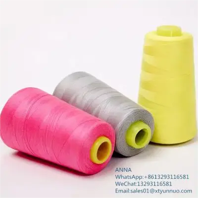 Sewing Thread 42S/2 22S/2 16S/2 100% Polyester For Machine Embroidery