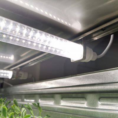 Indoor Vertical Farming-seedling veg newest IP65 led grow tube light T8 1200mm 20w customized design 1500mm 1800mm 2400mm daisy-chain for city farm urban farming container