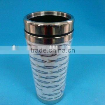 16oz Stainless steel cup with printing