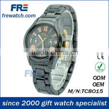 magnetic unisex ceramic energy watch sapphire ceramic watch