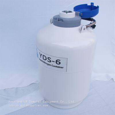 Mini Liquid Nitrogen Tank of Vaccine Cryopreservation in Hospital 6L
