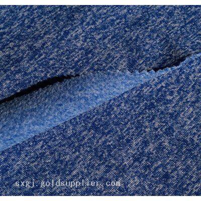 High Density 100 Polyester Coarse Needle Polar Fleece Knit Fabric For Sportswear photo-2