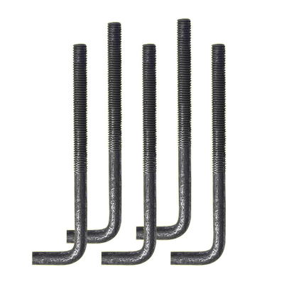 Pre-Embedded Anchor Bolts with L-Shaped Design