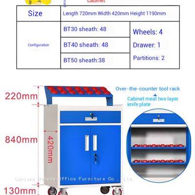 China Factory Wholesales Rolling Utility Tool Cart With Multiple Compartments for DIY Projects and Professional Use photo-3