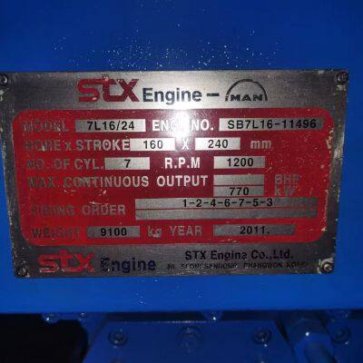 MAN 7L16/24 Generator Set 770KW Ex-Stock photo-1