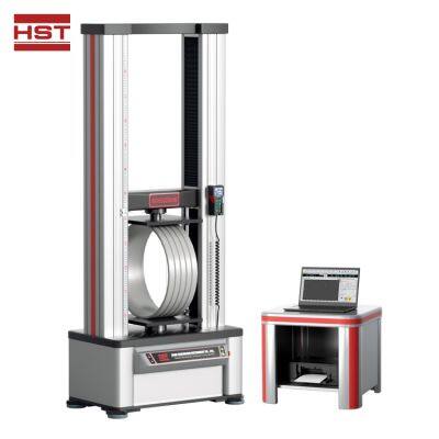 HGW-100E ISO5893 100kn 10T Plastic Tube Ring Loop Stiffness Flexibility Testing Machine photo-2