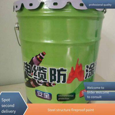 baohang thin steel structure fireproof coating, intumescent coating for indoor and outdoor factory decoration, oil-based coating